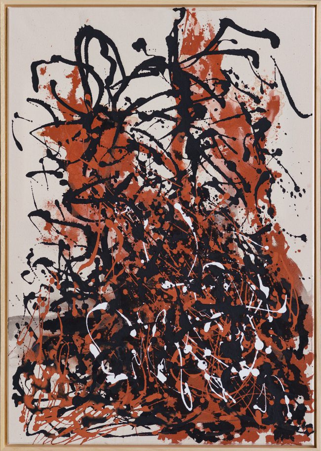 Laokoon_Acryl auf LW 2020 100x70cm low