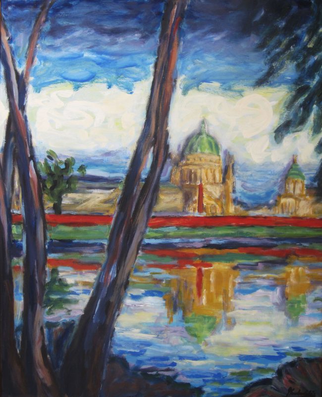 Potsdamimpressionen, Öl auf Leinwand, 2012, 100 x 80 cm