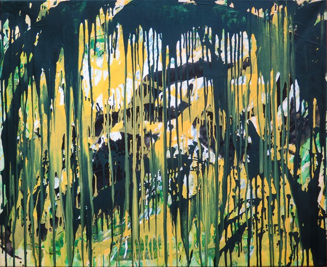 Wildnis 2, Öl auf Leinwand, 2025, 70 x 85 cm